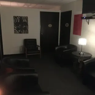 Our relaxing waiting area