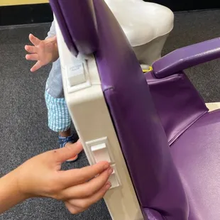 Broken dentist chair