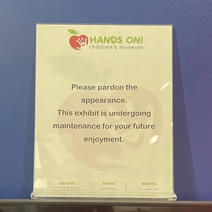 Broken screen in doctor office