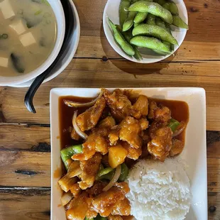 Orange Chicken Entree