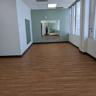 Newly renovated space