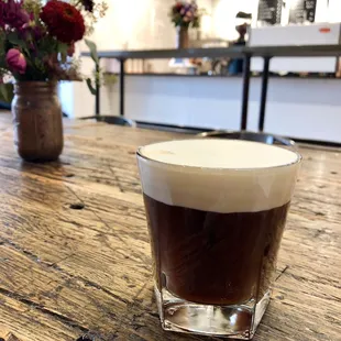 The Velvet Orange - drip coffee with a layer of orange cream. SooOoOoO good that I had one there AND to-go