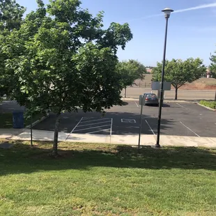 Parking lot on Cavitt Drive