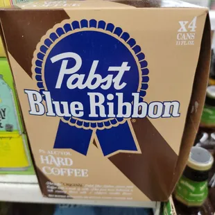a box of pale blue ribbon