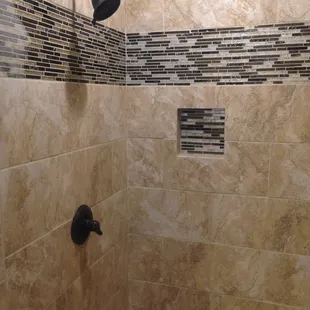 Custom inlay and niche