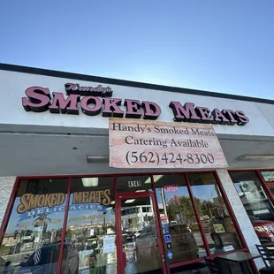 Front of the store