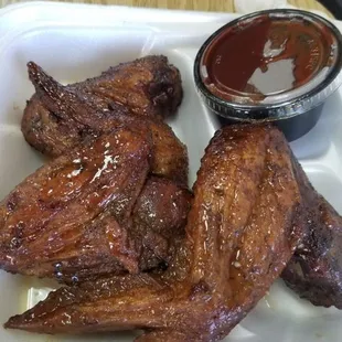 Chicken wing plate
