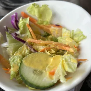 Salad that comes with special