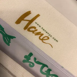 a close up of a piece of food