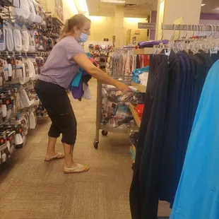 Karen following me around the store