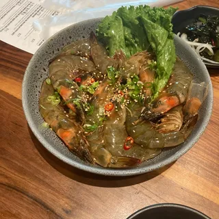 Soy Sauce Fermented Raw Shrimps 10pcs