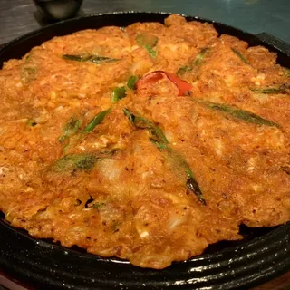 Pork Belly Kimchi Pancake