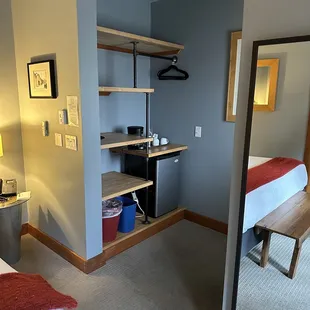 Little coffee bar and &quot;closet&quot; in Cottage #1