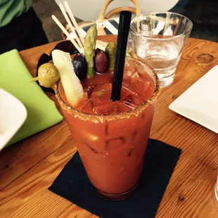 Breakfast: Element Bloody Mary w/ Amador Distillery Vodka