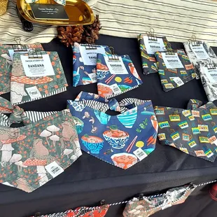 Fun bandana for your pup .