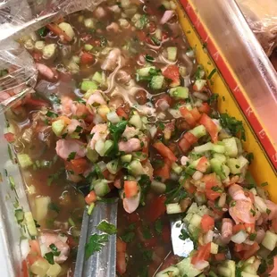 Javi's Fresh shrimp Ceviche