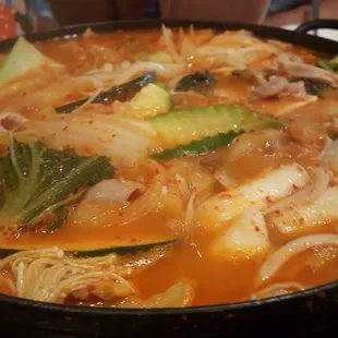 Beef Intestine Soft Tofu Stew