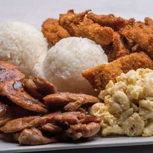BBQ Chicken and Katsu Combo