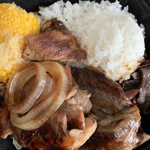 Andrew 's BBQ Mixed Plate