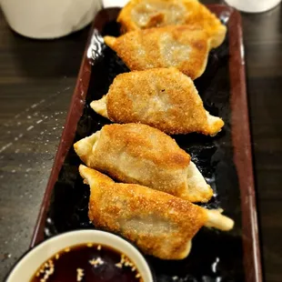 I even ordered, side Order of Mandoo ($15.00+), very Tasty here @Hangang Restaurant 4 Dinner; 8/28/2023. Brought home 1/2 of it again. Lol!