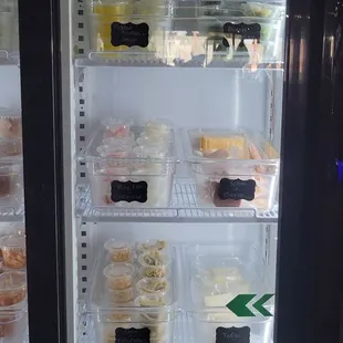Toppings Fridge