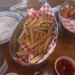 Gross ass frozen ass french fries... disgusting