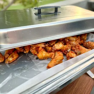 Chicken Wings (sauces were on the side)