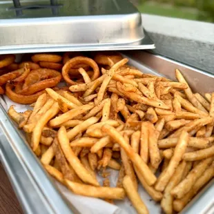 Onion Rings &amp; Fries
