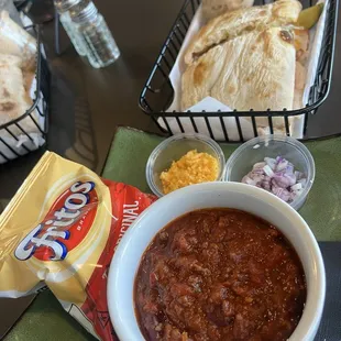 Chiii, turkey club, potato salad