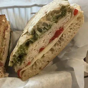 Chicken Pesto Panini