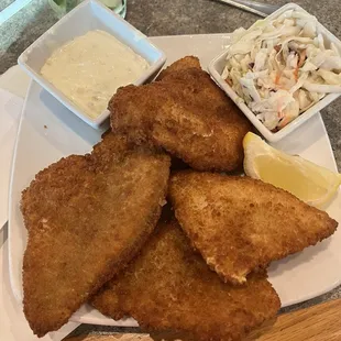 Blue gill dinner without potato - so fresh !