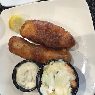 2 piece haddock fried fish