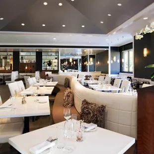 interior, sushi and sashimi