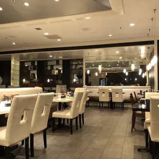 interior, sushi and sashimi