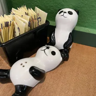 Salt and pepper shakers