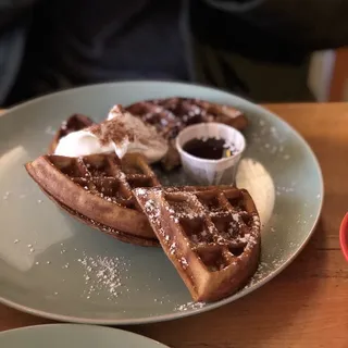 Fall Pumpkin Waffle