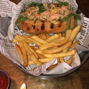 Shrimp & Crawfish Roll