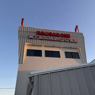 Outside of the restaurant