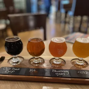 flight of beer for $10!