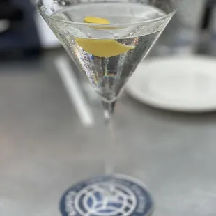 Botanist Gin Martini. Excellent!