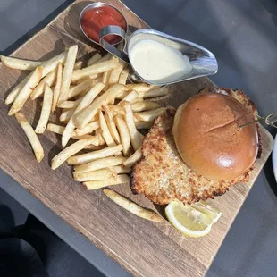 Chicken Schnitzel Sandwich