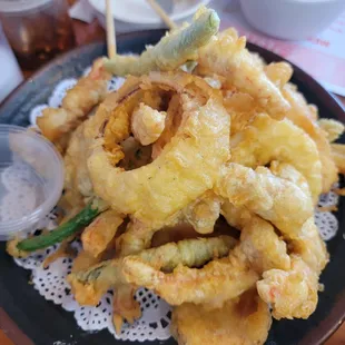 Veggie Tempura Plate