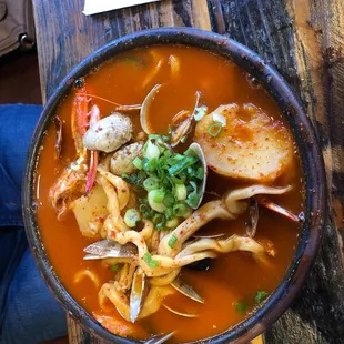 Kal Guksu Seafood Soup