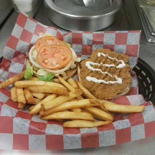 Chicken Fried Chicken Sandwich