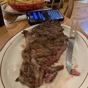 Large delicious Ribeye!! Very fresh and super tender!