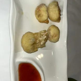 Crawfish wonton