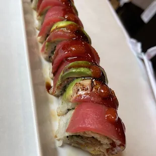 burning man roll is a must .... This is after I took a bite