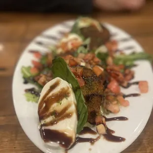 Fried green tomatoes