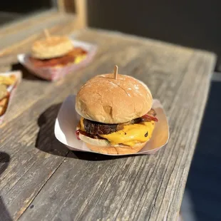 Messy Meat Eater Burger