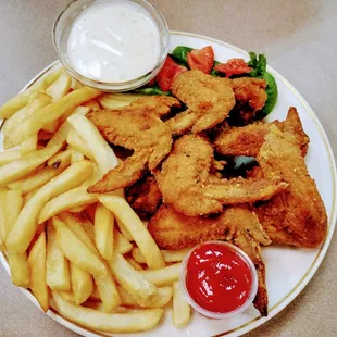 Wings &amp; Fries